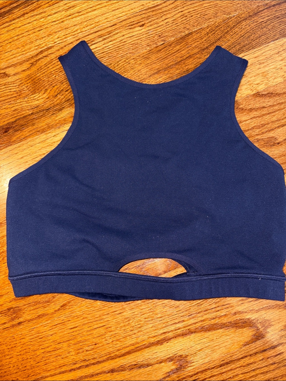 thirty8 - Women's Navy Cutout Sports Bra - M/L
